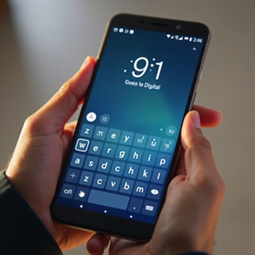 كيفية تكبير لوحة المفاتيح على هاتفك الذكي